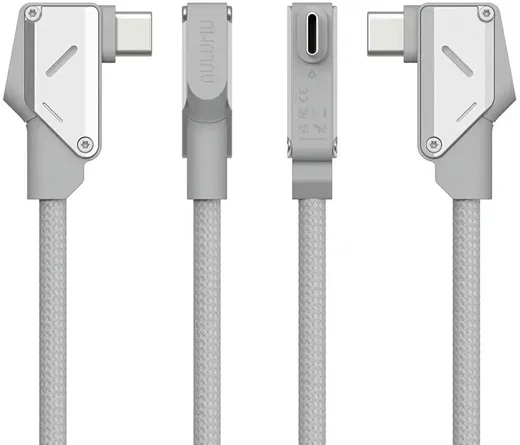AULUMU M07 USB-C - USB-C Kabel 240W Fast Charge 10Gbps 4K 60Hz 1.2 M Aluminium afbeelding 5