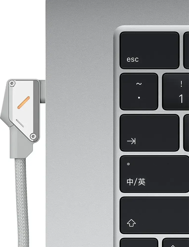 AULUMU M07 USB-C - USB-C Kabel 240W Fast Charge 10Gbps 4K 60Hz 1.2 M Aluminium afbeelding 6