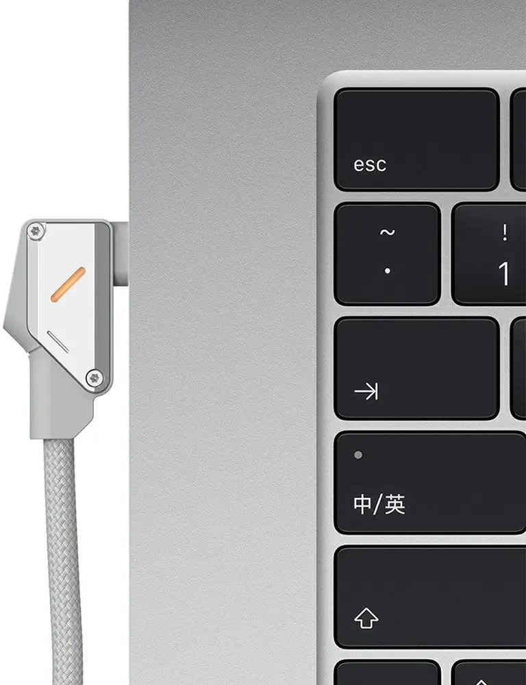 AULUMU M07 USB-C naar USB-C Kabel 240W Fast Charge 10Gbps 4K 60Hz 2 M Aluminium afbeelding 6