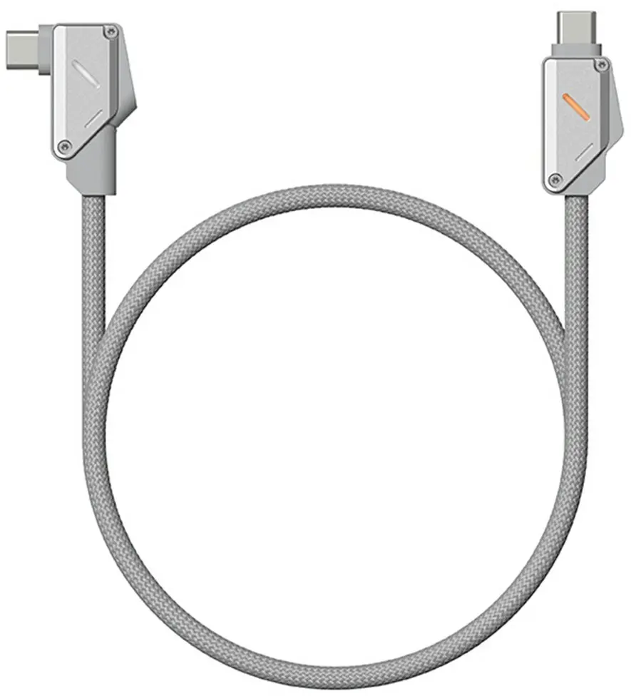 AULUMU M07 USB-C naar USB-C Kabel 240W Fast Charge 10Gbps 4K 60Hz 2 M Aluminium afbeelding 2