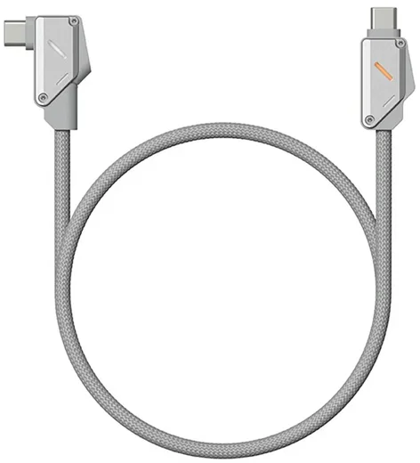 AULUMU M07 USB-C naar USB-C Kabel 240W Fast Charge 10Gbps 4K 60Hz 2 M Aluminium afbeelding 2