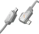 AULUMU M07 USB-C naar USB-C Kabel 240W Fast Charge 10Gbps 4K 60Hz 2 M Aluminium afbeelding 3