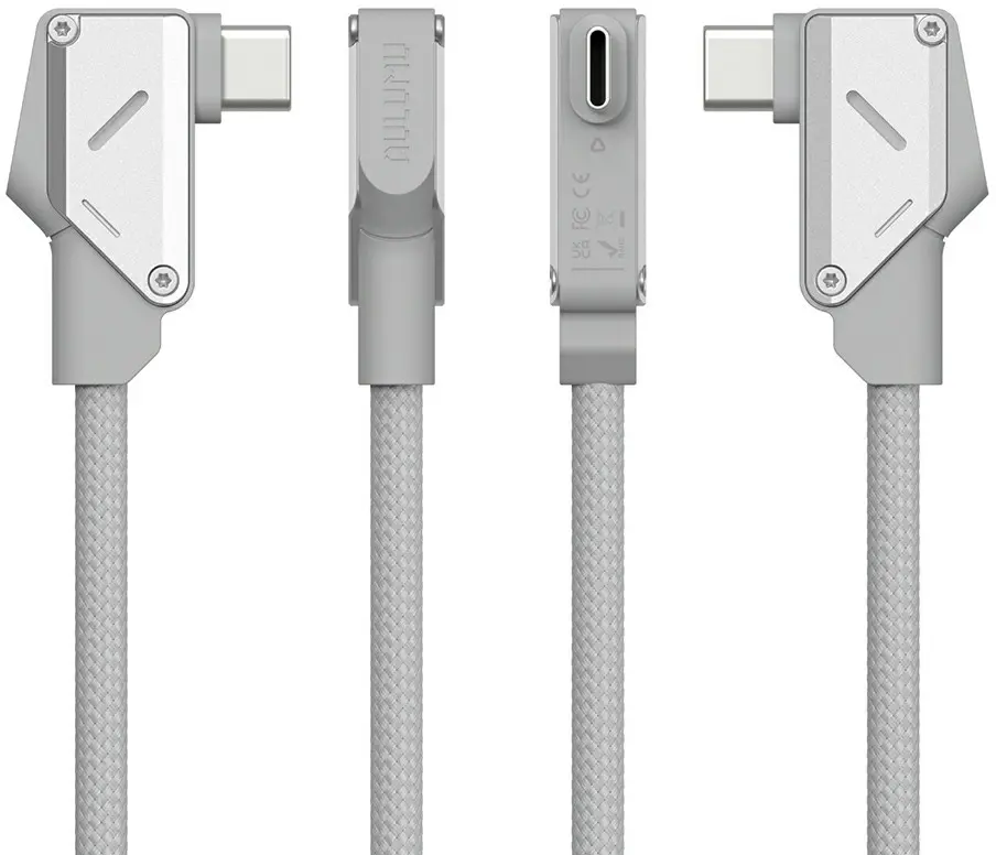 AULUMU M07 USB-C naar USB-C Kabel 240W Fast Charge 10Gbps 4K 60Hz 2 M Aluminium afbeelding 5