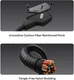 AULUMU M07 USB-C naar USB-C Kabel 240W Fast Charge 10Gbps 4K 60Hz 2 M Carbon afbeelding 7