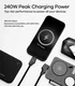 AULUMU M07 USB-C naar USB-C Kabel 240W Fast Charge 10Gbps 4K 60Hz 2 M Carbon afbeelding 3