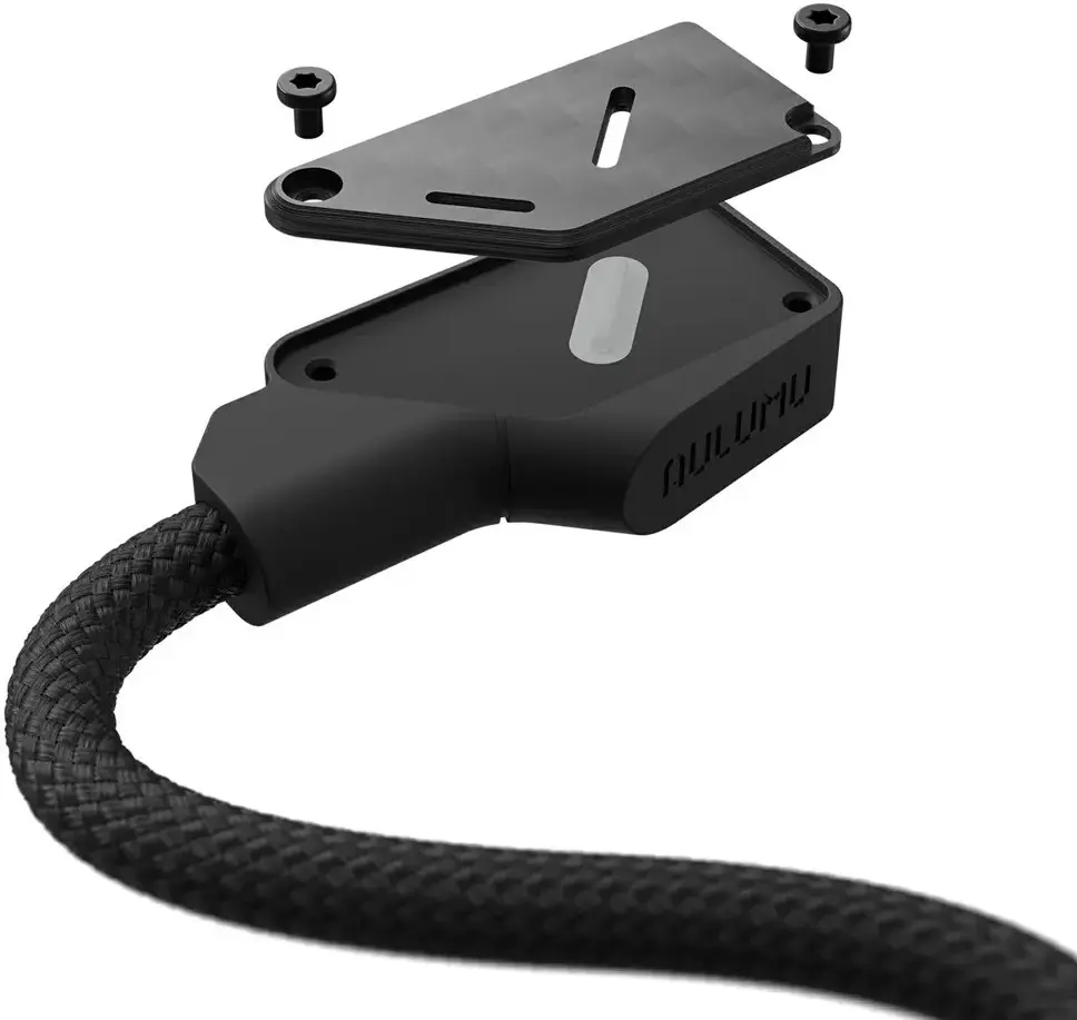 AULUMU M07 USB-C naar USB-C Kabel 240W Fast Charge 10Gbps 4K 60Hz 2 M Carbon afbeelding 3