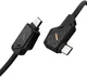 AULUMU M07 USB-C naar USB-C Kabel 240W Fast Charge 10Gbps 4K 60Hz 2 M Carbon afbeelding 5