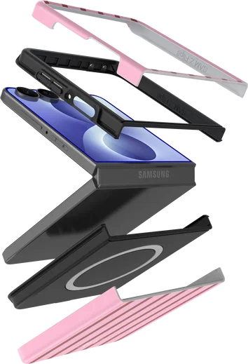AVY Samsung Galaxy Z Flip 8 Hoesje MagSafe Back Cover Linea Sol afbeelding 13