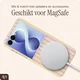 AVY Samsung Galaxy Z Flip 8 Hoesje MagSafe Back Cover Pink Lemonade afbeelding 7