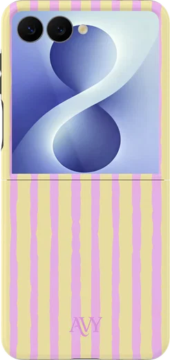 AVY Samsung Galaxy Z Flip 8 Hoesje MagSafe Back Cover Pink Lemonade afbeelding 1