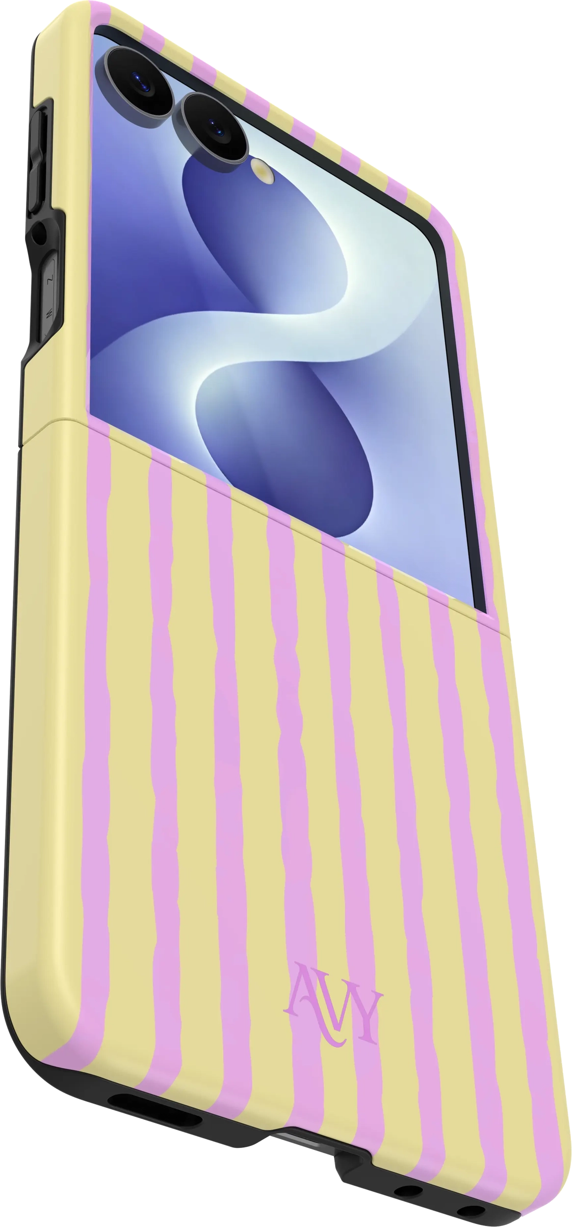 AVY Samsung Galaxy Z Flip 8 Hoesje MagSafe Back Cover Pink Lemonade afbeelding 13
