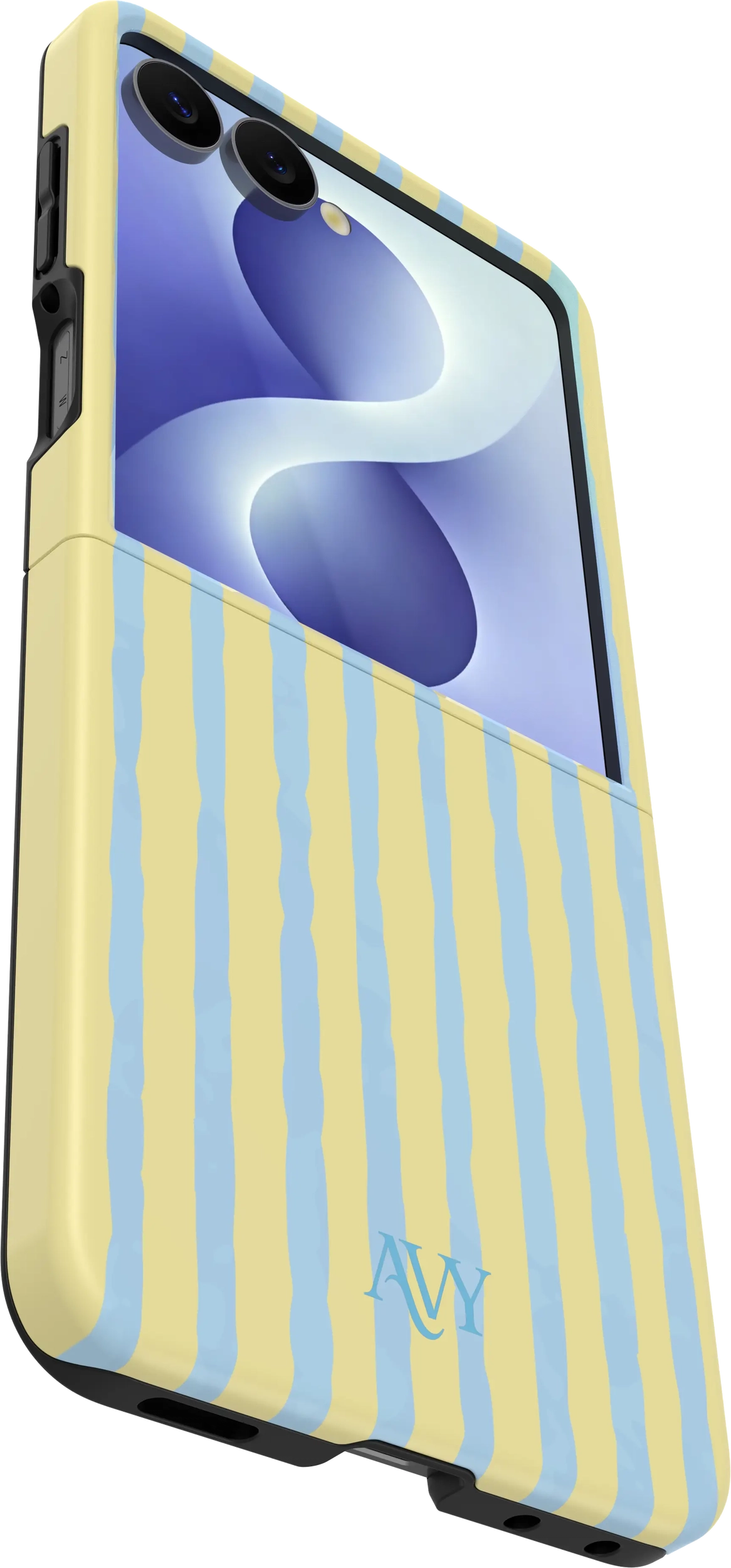 AVY Samsung Galaxy Z Flip 8 Hoesje MagSafe Back Cover Lemon Sky afbeelding 12
