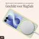 AVY Samsung Galaxy Z Flip 8 Hoesje MagSafe Back Cover Lemon Sky afbeelding 6