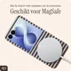 AVY Samsung Galaxy Z Flip 8 Hoesje MagSafe Back Cover Ocean Latte afbeelding 5