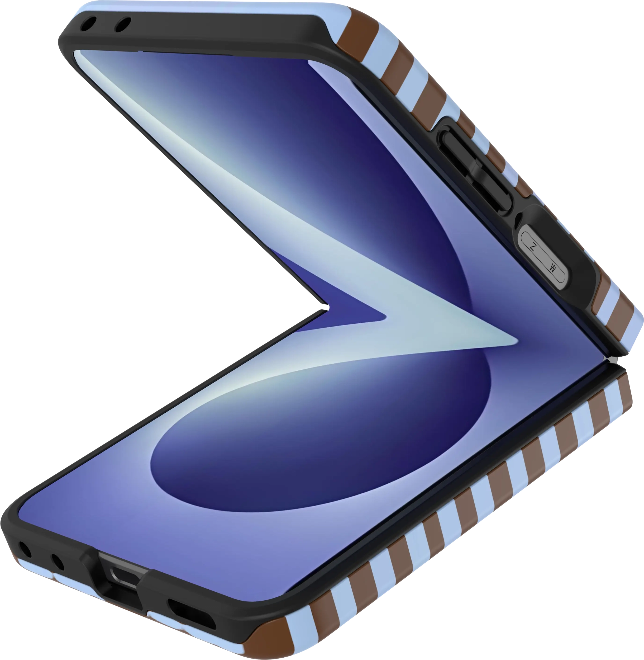 AVY Samsung Galaxy Z Flip 8 Hoesje MagSafe Back Cover Ocean Latte afbeelding 13