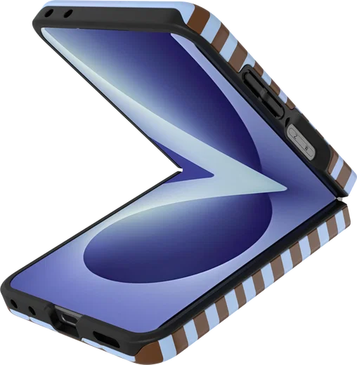 AVY Samsung Galaxy Z Flip 8 Hoesje MagSafe Back Cover Ocean Latte afbeelding 13