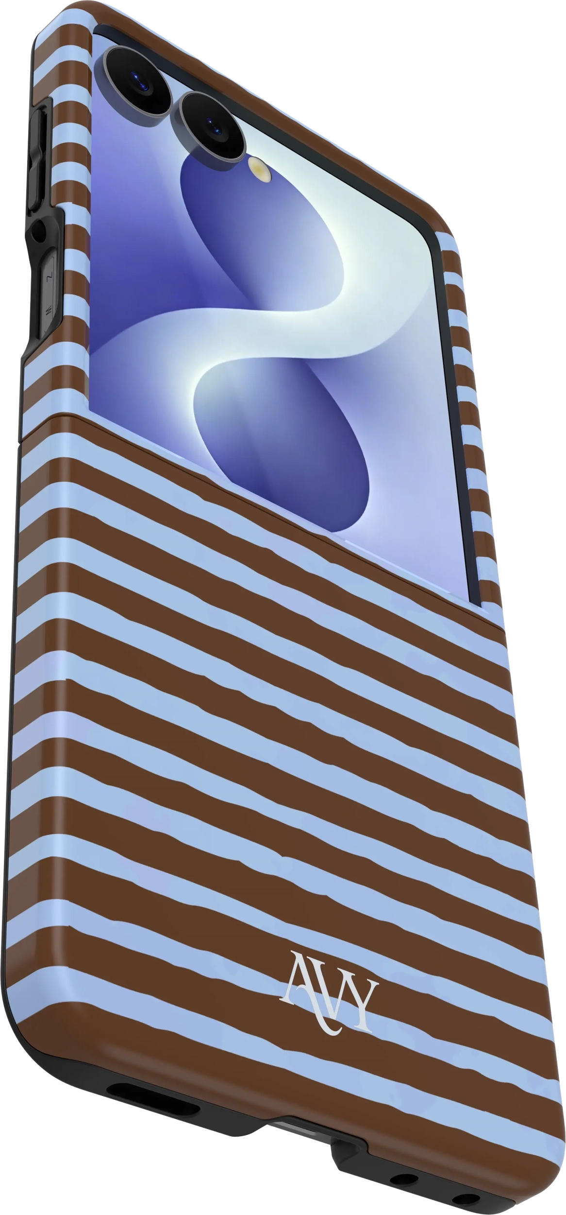 AVY Samsung Galaxy Z Flip 8 Hoesje MagSafe Back Cover Ocean Latte afbeelding 14