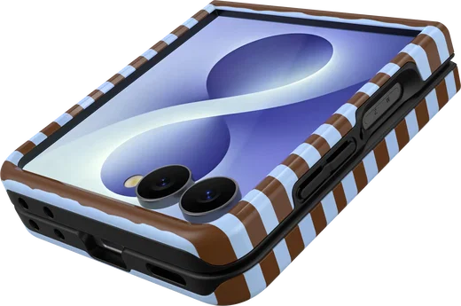AVY Samsung Galaxy Z Flip 8 Hoesje MagSafe Back Cover Ocean Latte afbeelding 15