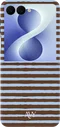 AVY Samsung Galaxy Z Flip 8 Hoesje MagSafe Back Cover Ocean Latte