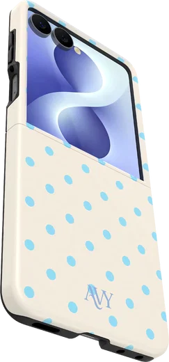 AVY Samsung Galaxy Z Flip 8 Hoesje MagSafe Back Cover Riviera Dots afbeelding 12
