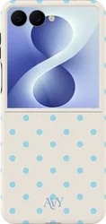 AVY Samsung Galaxy Z Flip 8 Hoesje MagSafe Back Cover Riviera Dots afbeelding