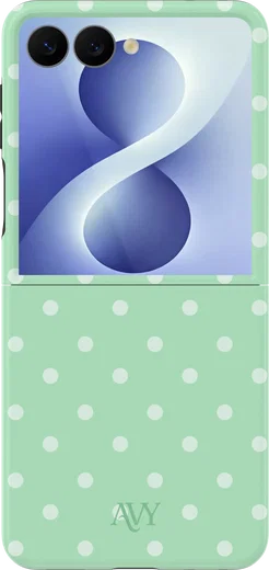 AVY Samsung Galaxy Z Flip 8 Hoesje MagSafe Back Cover Mint Breeze afbeelding 1