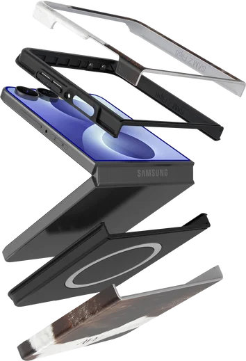 AVY Samsung Galaxy Z Flip 8 Hoesje MagSafe Back Cover Rodeo Muse afbeelding 13