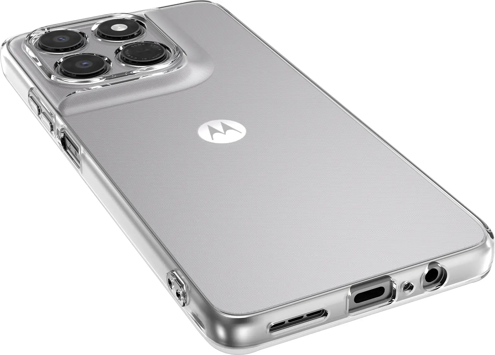 Motorola Moto G47 Hoesje Dun TPU Back Cover Transparant afbeelding 8