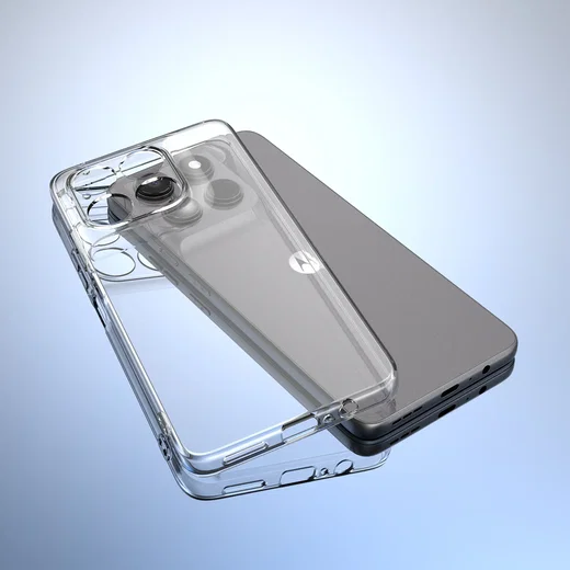 Motorola Moto G47 Hoesje Dun TPU Back Cover Transparant afbeelding 9