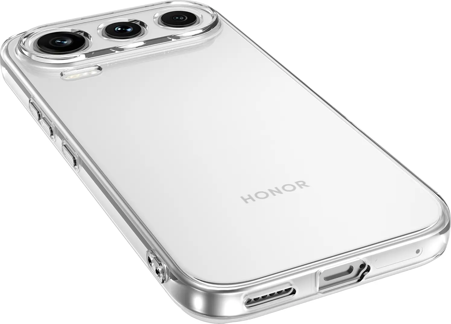 Honor 600 Pro Hoesje Dun TPU Back Cover Transparant afbeelding 8