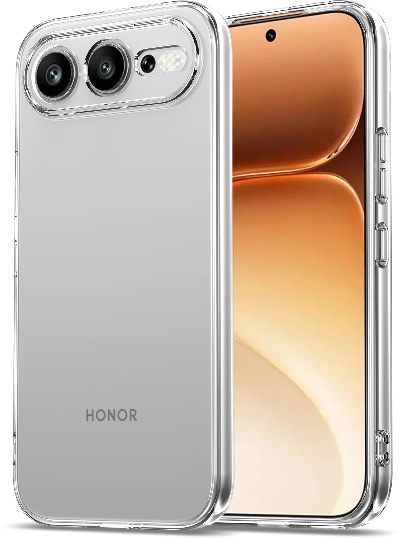 Honor 600 Hoesje Dun TPU Back Cover Transparant afbeelding 1