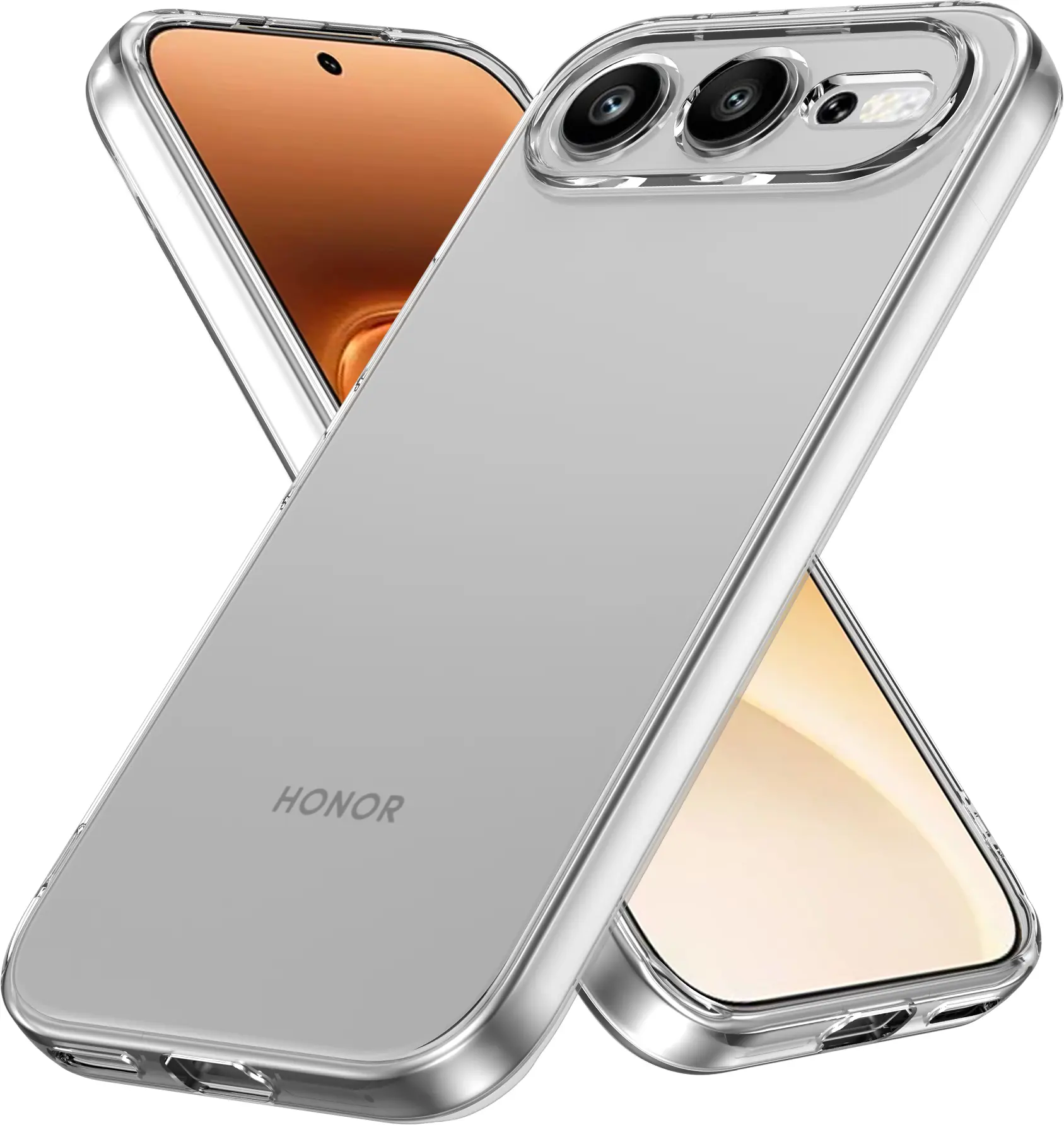 Honor 600 Hoesje Dun TPU Back Cover Transparant afbeelding 2