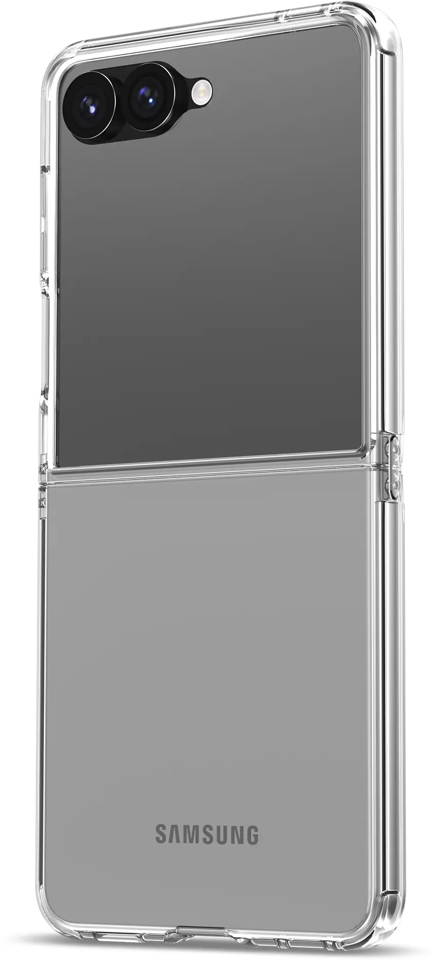 Samsung Galaxy Z Flip 8 Hoesje Dun TPU Back Cover Transparant afbeelding 4