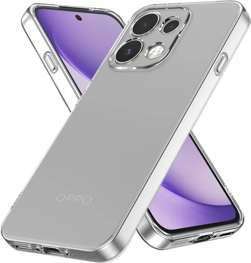 Oppo Reno 16 Pro Hoesje Dun TPU Back Cover Transparant afbeelding 2