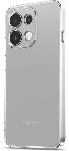 Oppo Reno 16 Pro Hoesje Dun TPU Back Cover Transparant afbeelding 4
