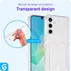 Samsung Galaxy A18 Hoesje Dun TPU met Pasjeshouder Back Cover Transparant afbeelding 6
