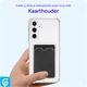 Samsung Galaxy A18 Hoesje Dun TPU met Pasjeshouder Back Cover Transparant afbeelding 5