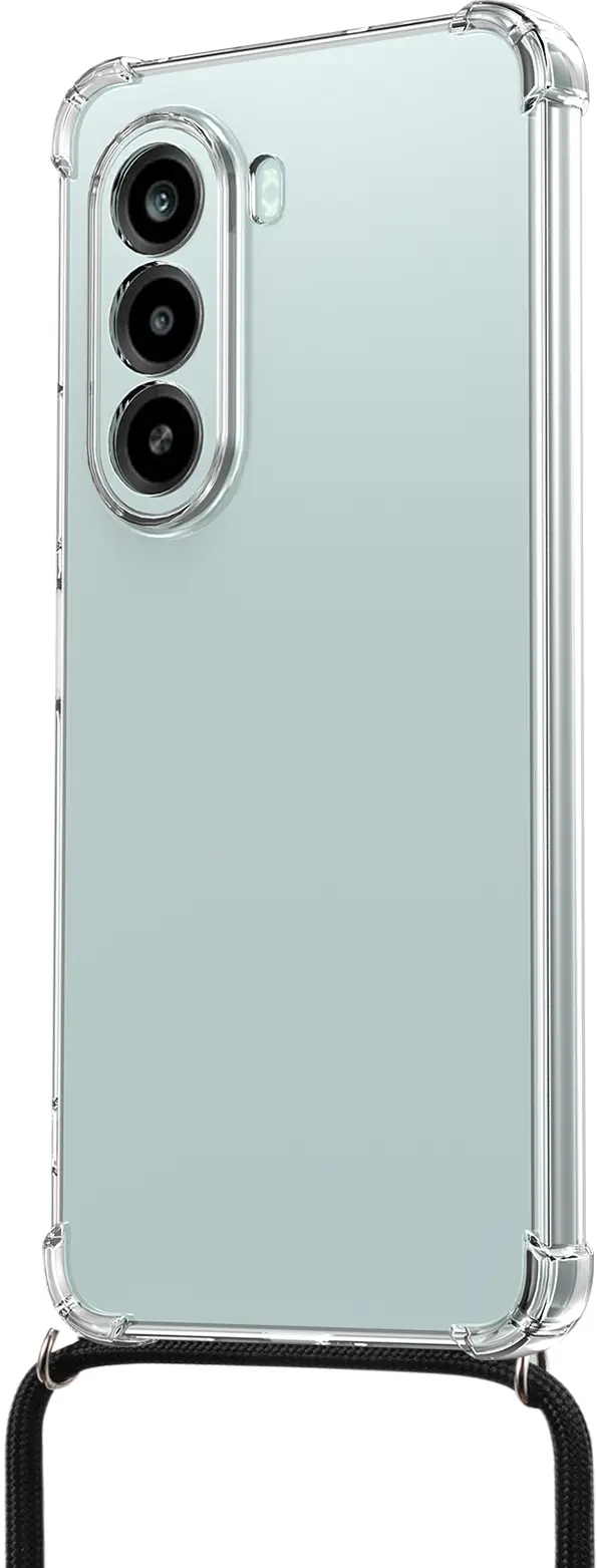 OnePlus Nord CE 6 Lite Hoesje met Koord Schokbestendig TPU Transparant afbeelding 3