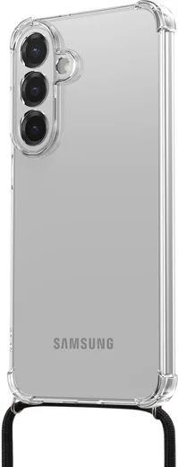 Samsung Galaxy S26 FE Hoesje met Koord Schokbestendig TPU Transparant afbeelding 3
