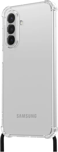 Samsung Galaxy A18 Hoesje met Koord Schokbestendig TPU Transparant afbeelding 15