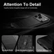 Honor 600 / 600 Pro Hoesje Geborsteld TPU Flexibele Back Cover Zwart afbeelding 7