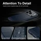 Honor 600 / 600 Pro Hoesje Geborsteld TPU Flexibele Back Cover Blauw afbeelding 7