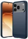 Honor 600 / 600 Pro Hoesje Geborsteld TPU Flexibele Back Cover Blauw