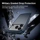 Honor 600 / 600 Pro Hoesje Geborsteld TPU Flexibele Back Cover Blauw afbeelding 2