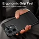 Oppo Reno 16 / 16 Pro Hoesje Geborsteld TPU Flexibele Back Cover Zwart afbeelding 9