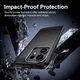 Oppo Reno 16 / 16 Pro Hoesje Geborsteld TPU Flexibele Back Cover Zwart afbeelding 2