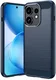 Oppo Reno 16 / 16 Pro Hoesje Geborsteld TPU Flexibele Back Cover Blauw
