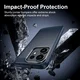 Oppo Reno 16 / 16 Pro Hoesje Geborsteld TPU Flexibele Back Cover Blauw afbeelding 2