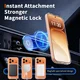 Honor 600 Pro Hoesje Hard Back Cover met MagSafe Transparant afbeelding 7
