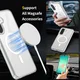 Samsung Galaxy A18 Hoesje Hard Back Cover met MagSafe Transparant afbeelding 7